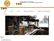 Tablet Screenshot of mingmitrcoffee.com
